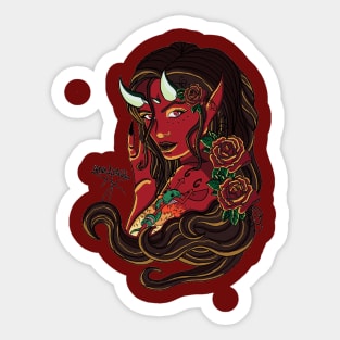 Devil Tattoo Sticker